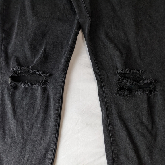 American Eagle Outfitters Black Next Level Stretch Jegging Jeans Size 24 - Picture 4 of 8